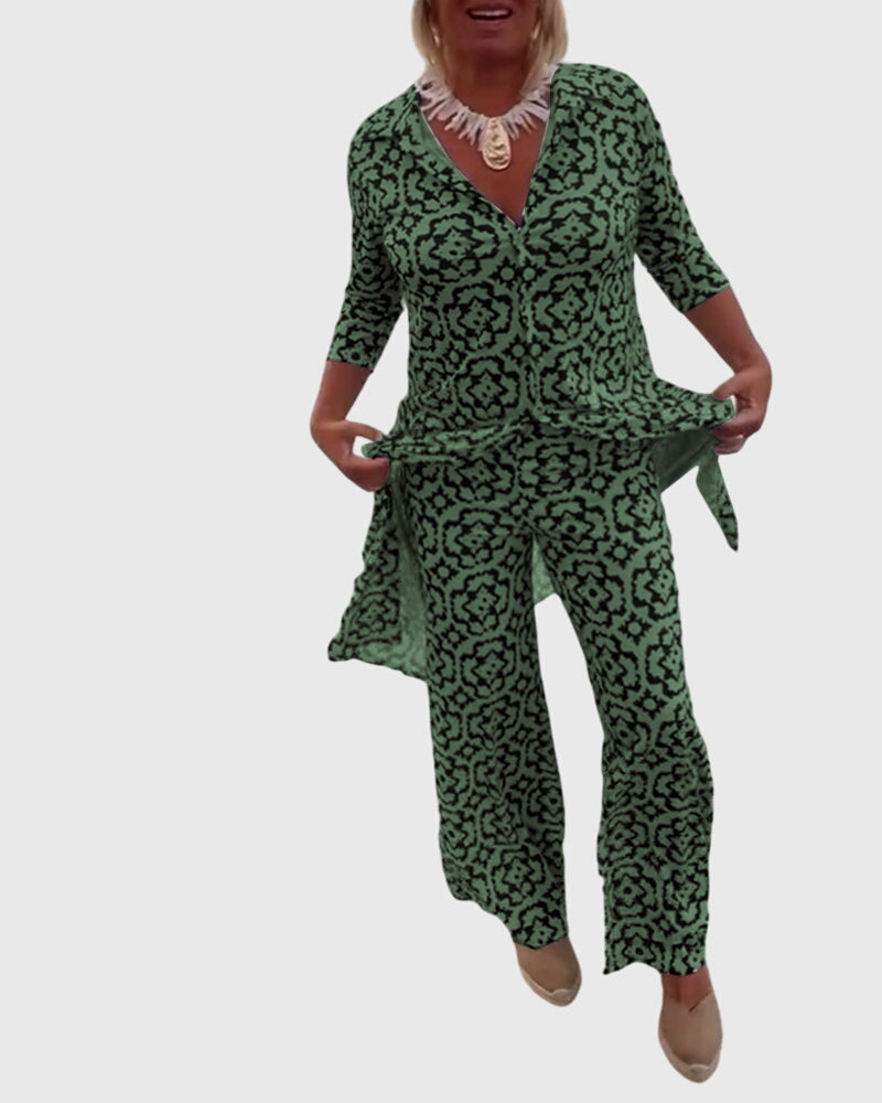 Gabriella - Vintage Two-Piece Set