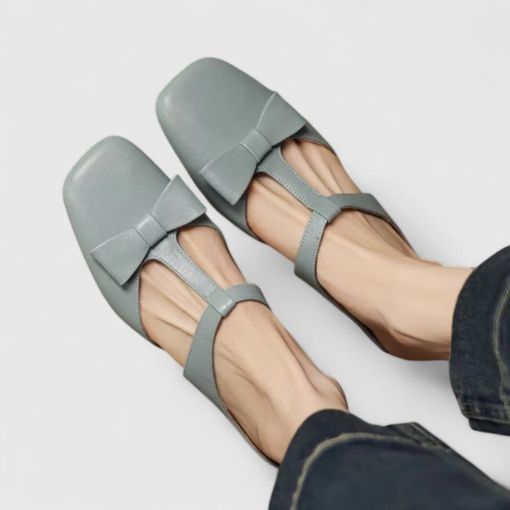 Ellery square toe non-slip comfortable slide sandals