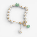 Pulseira com pérolas de mar