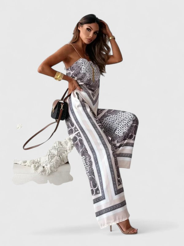 Carmen - Sophisticated Tie-Detail Two-Piece Set
