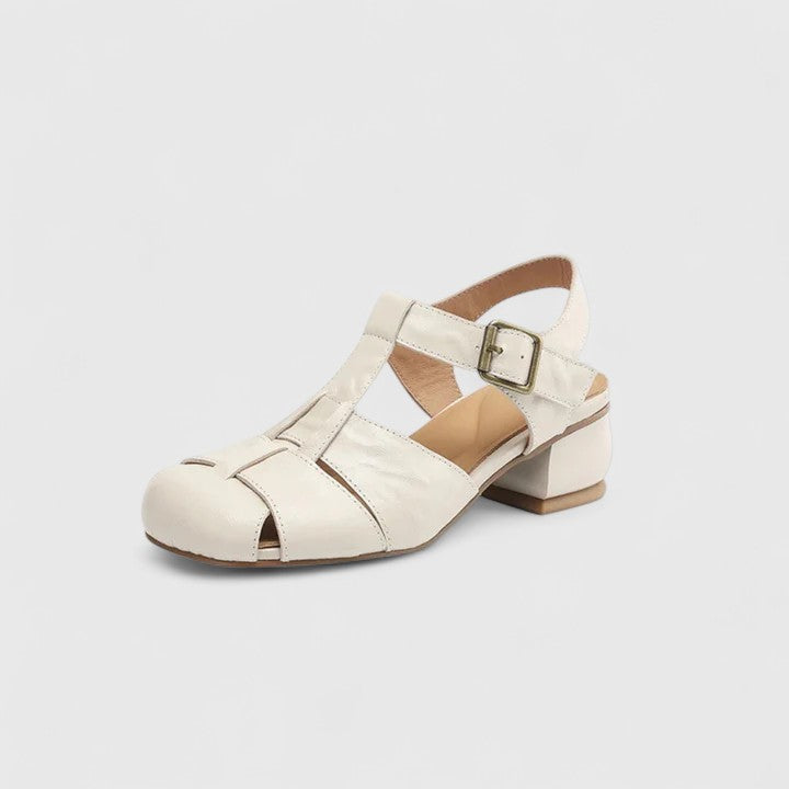 Aivorah square toe supportive block heels
