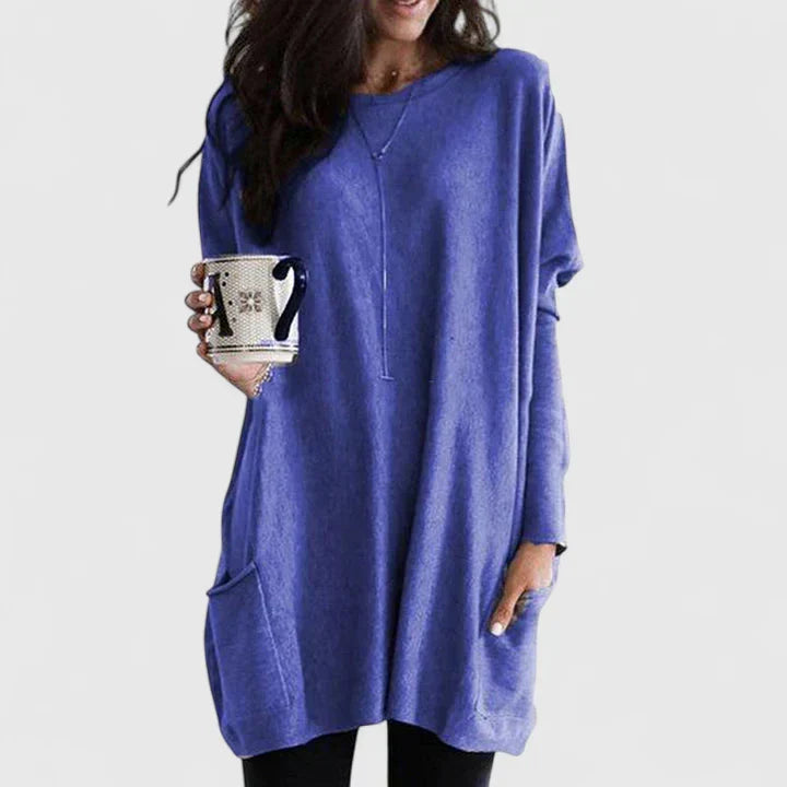 Amaryzeth | Pocket Casual Tunic Dress