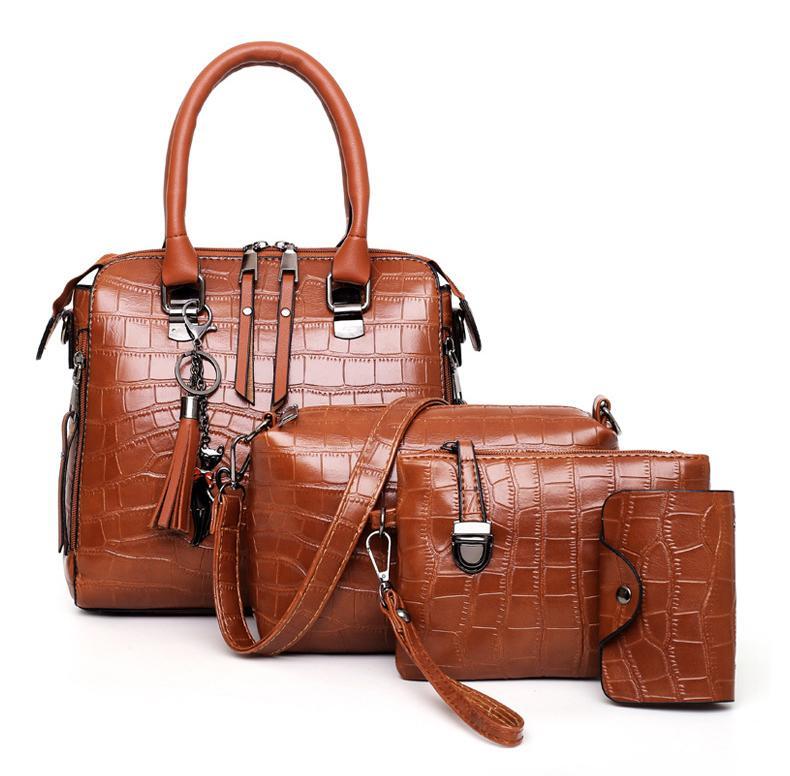 Auriane - 4-Piece Handbag Set