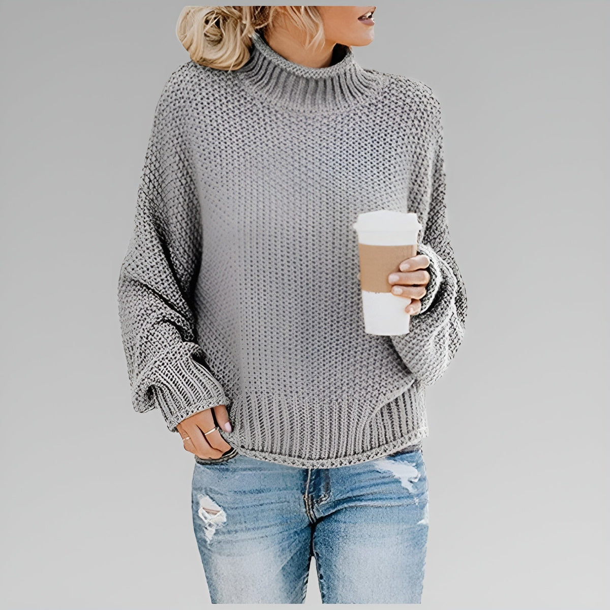 Anne - Classic Comfortable Knitted Sweater