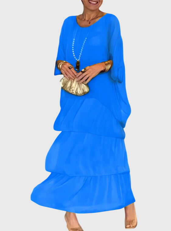 Patricia Long Flowing Elegant Dress