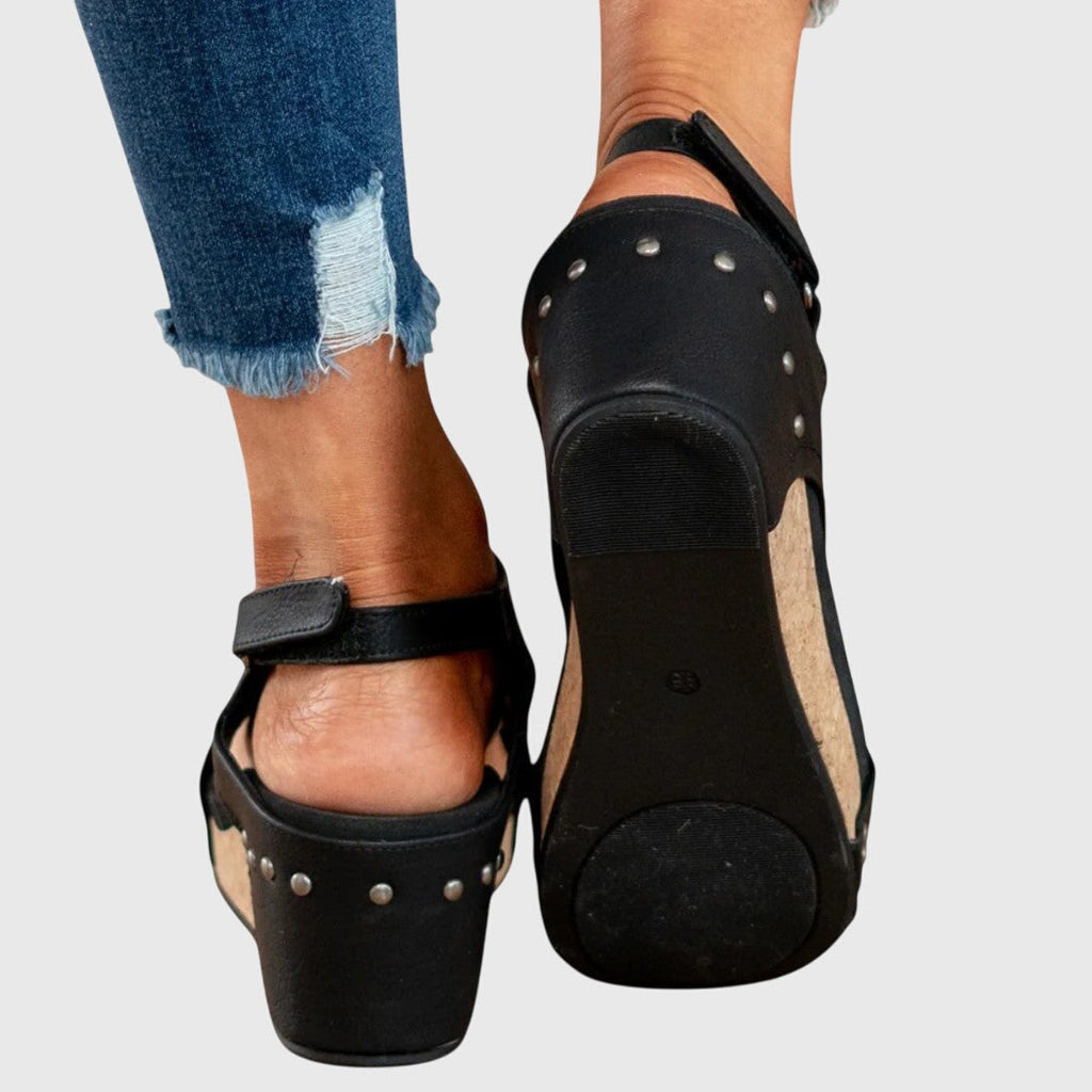 Adela - Wedge Sandals