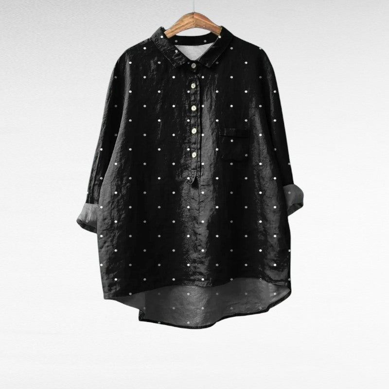 Zoe vintage style elegant summer blouse