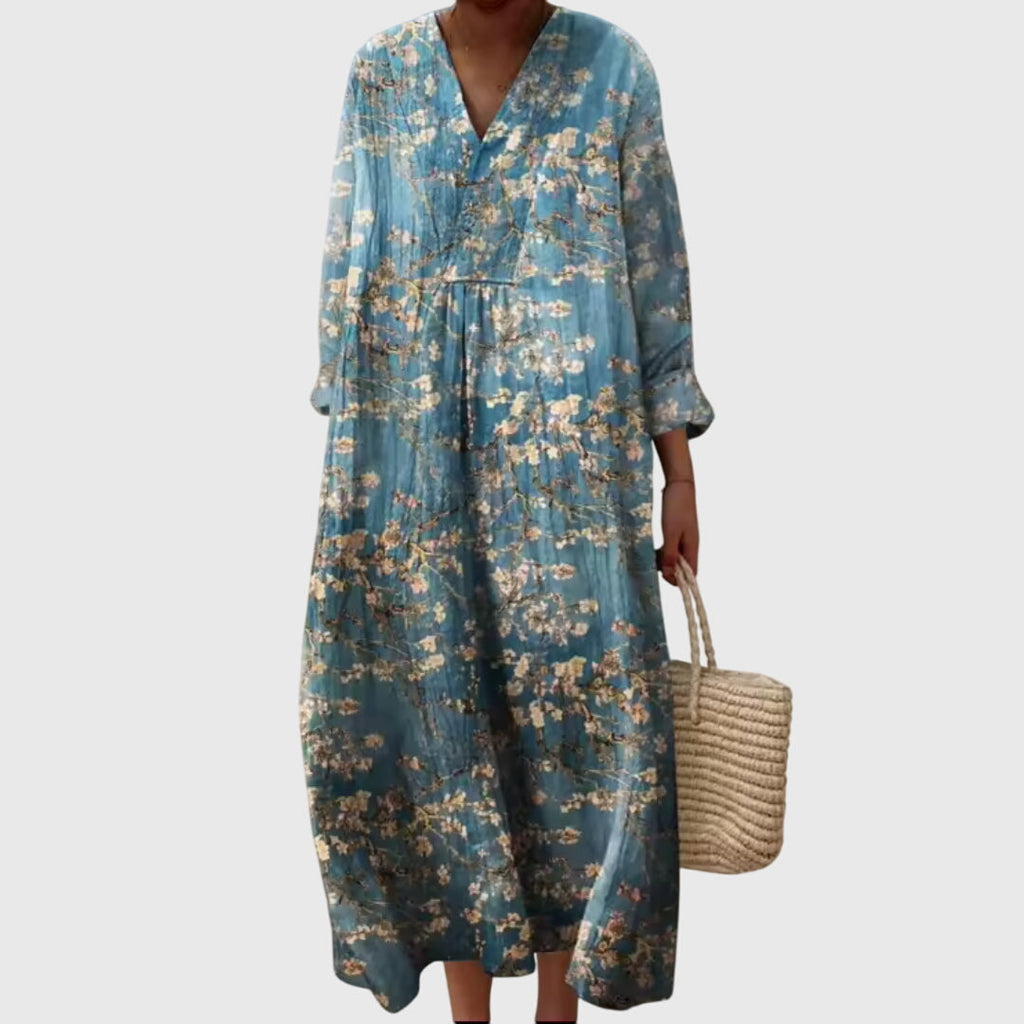 Stephanie | Geometric Art Print Dress