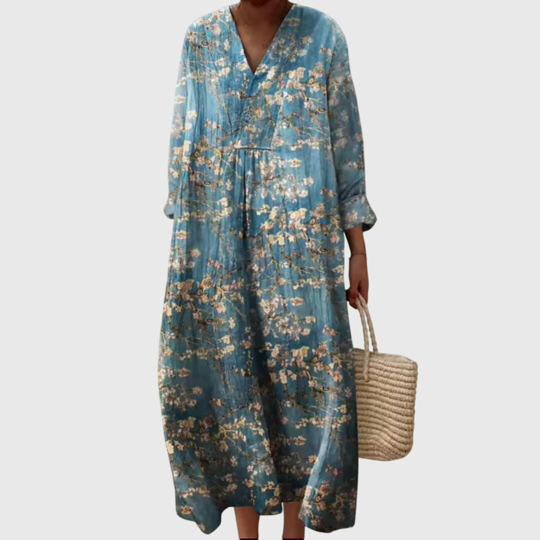 Stephanie | Geometric Art Print Dress