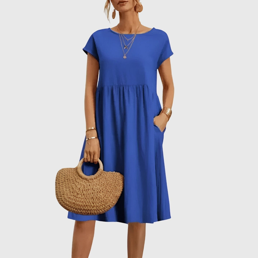 Isabelle | Spring Elegant Contour Dress