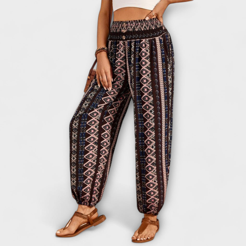 Elise - Ethnic Graphic Pants