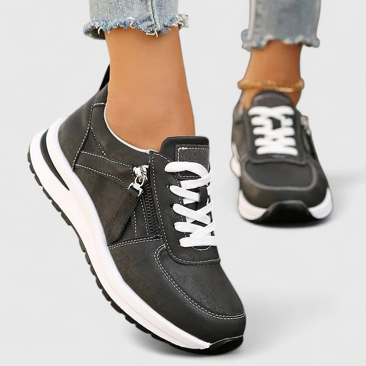 Claire - Zipper Arch Support Shoes