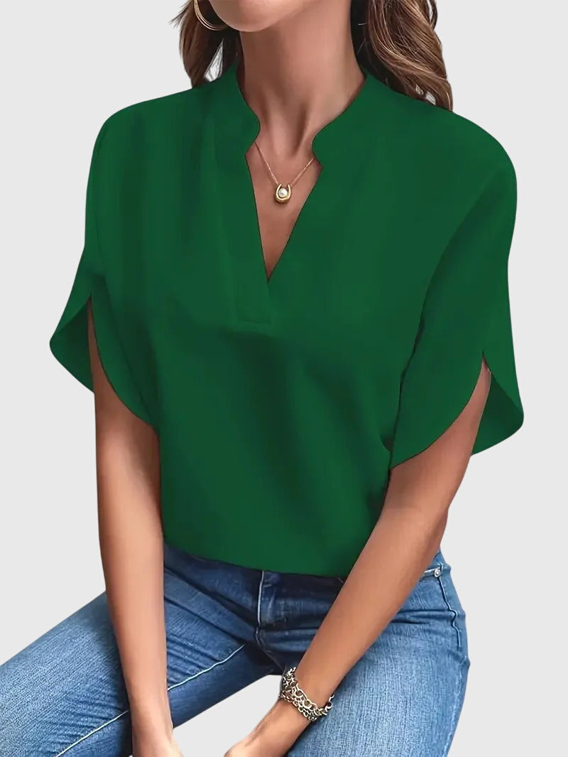 Isabelle - Soft V-Neck Shirt