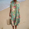 Flower Printed Summer Dress