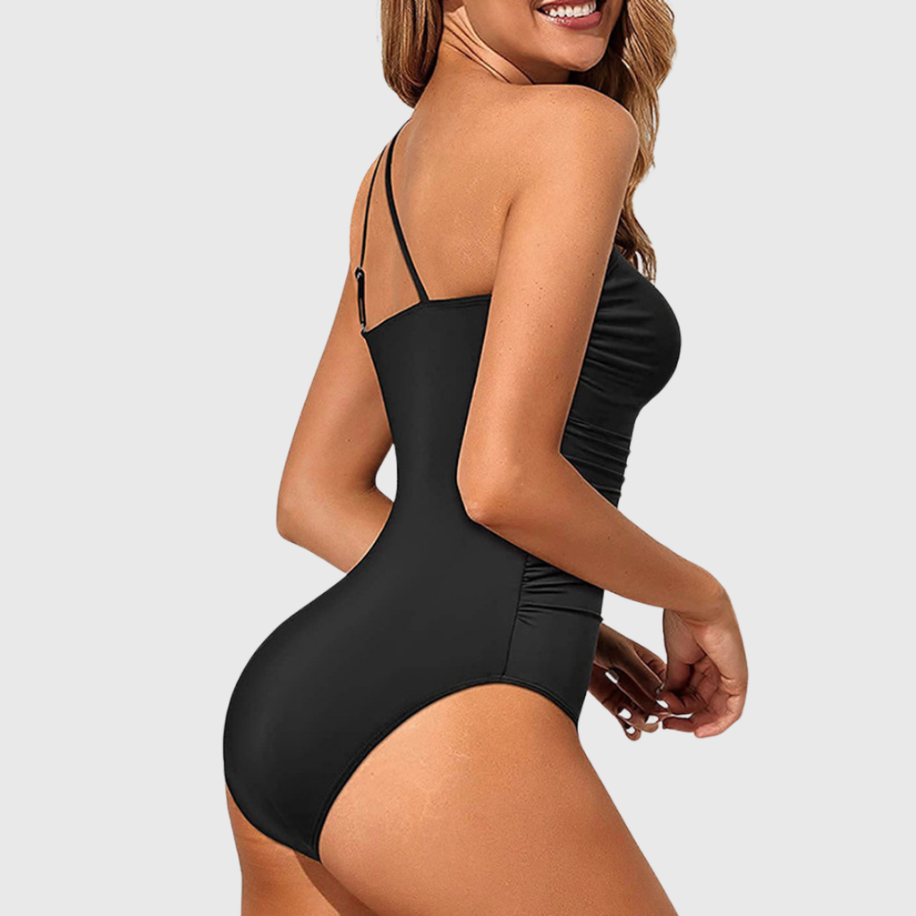 Maelle - One-Shoulder Shaping Swimsuit