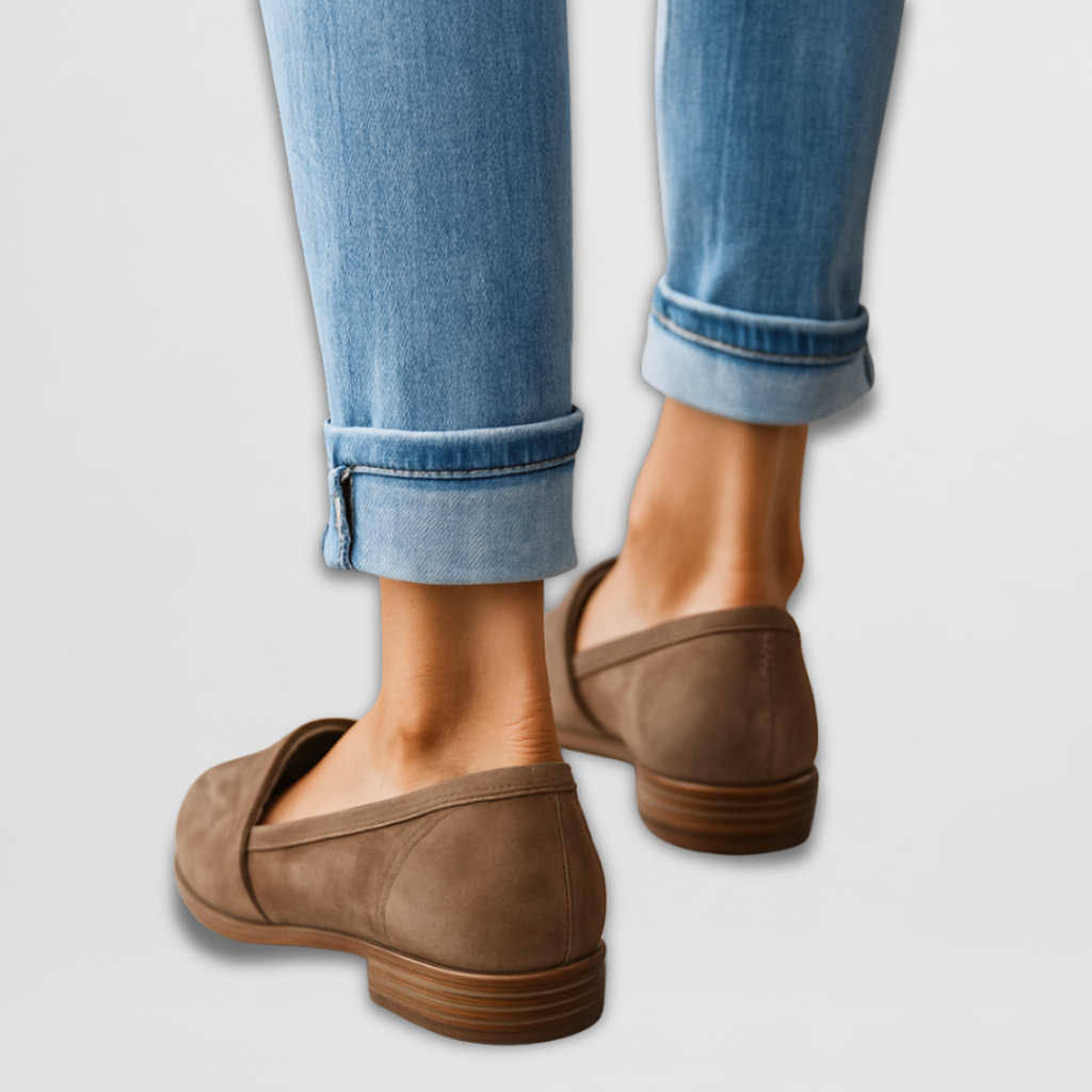 Nadia - Soft Suede Loafers