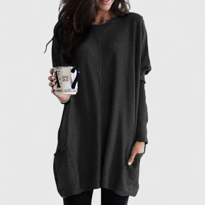 Amaryzeth | Pocket Casual Tunic Dress