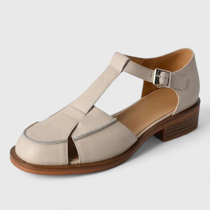 Thalina classic Mary Jane elegant breathable sandals