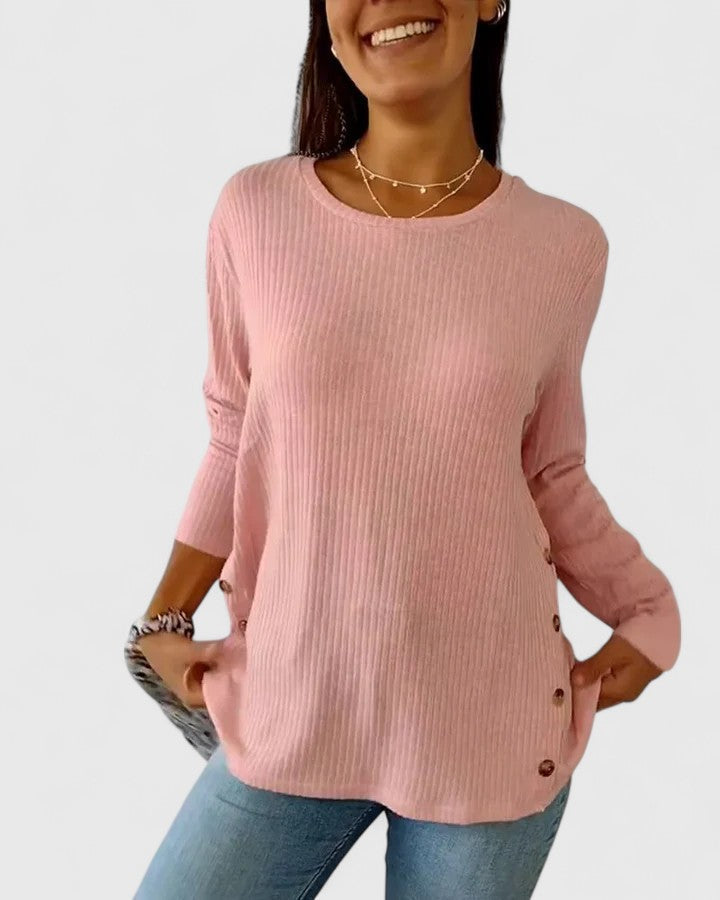Manon - Elegant Crew Top