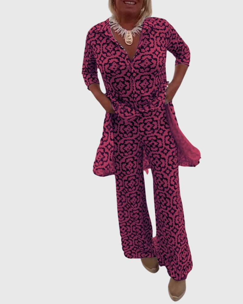 Gabriella - Vintage Two-Piece Set