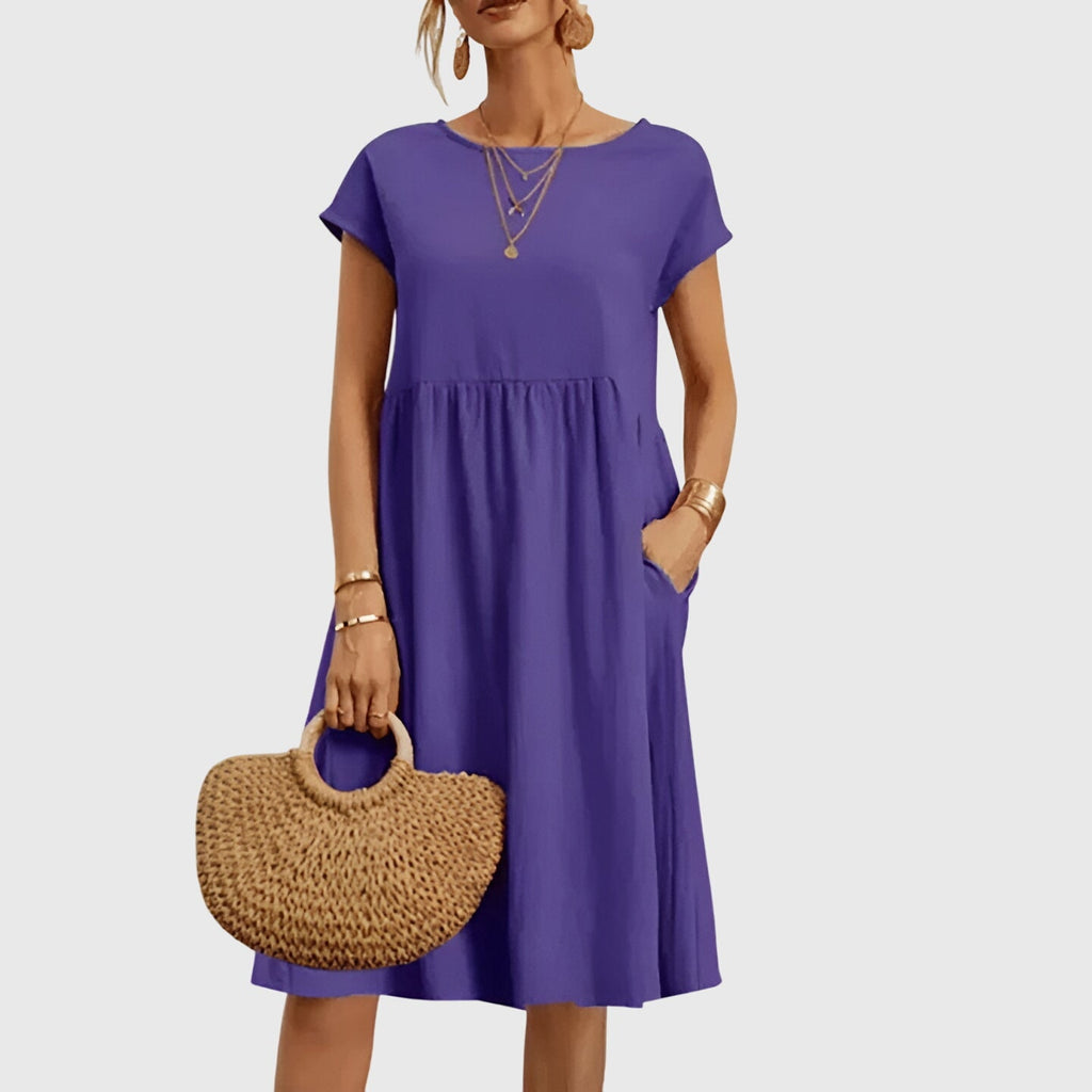 Isabelle | Spring Elegant Contour Dress