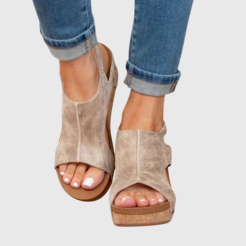 Adela lightweight comfortable wedge sandals