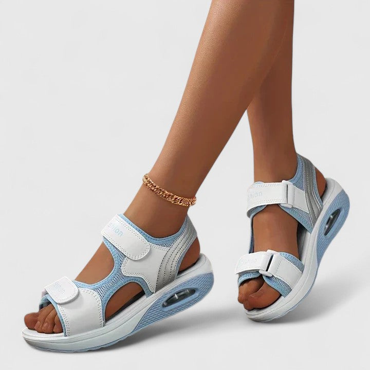 Rhea - Soft Plush Support Sandals