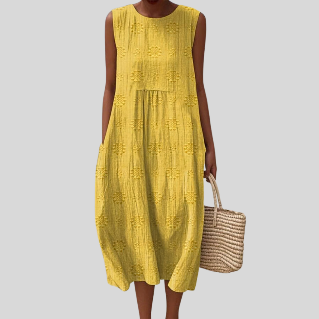 Coralie flowy and comfortable midi dress