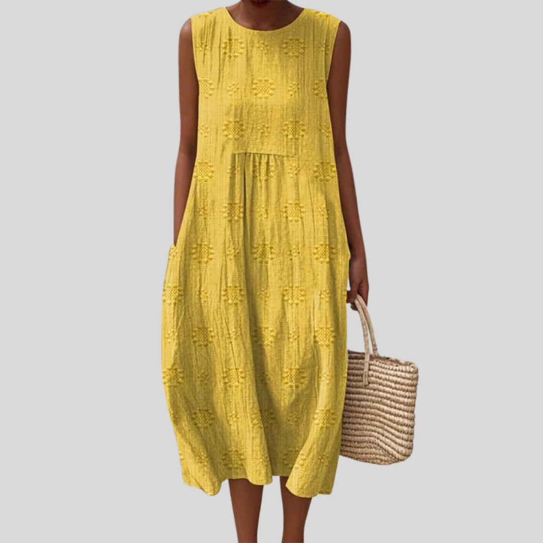 Coralie flowy and comfortable midi dress