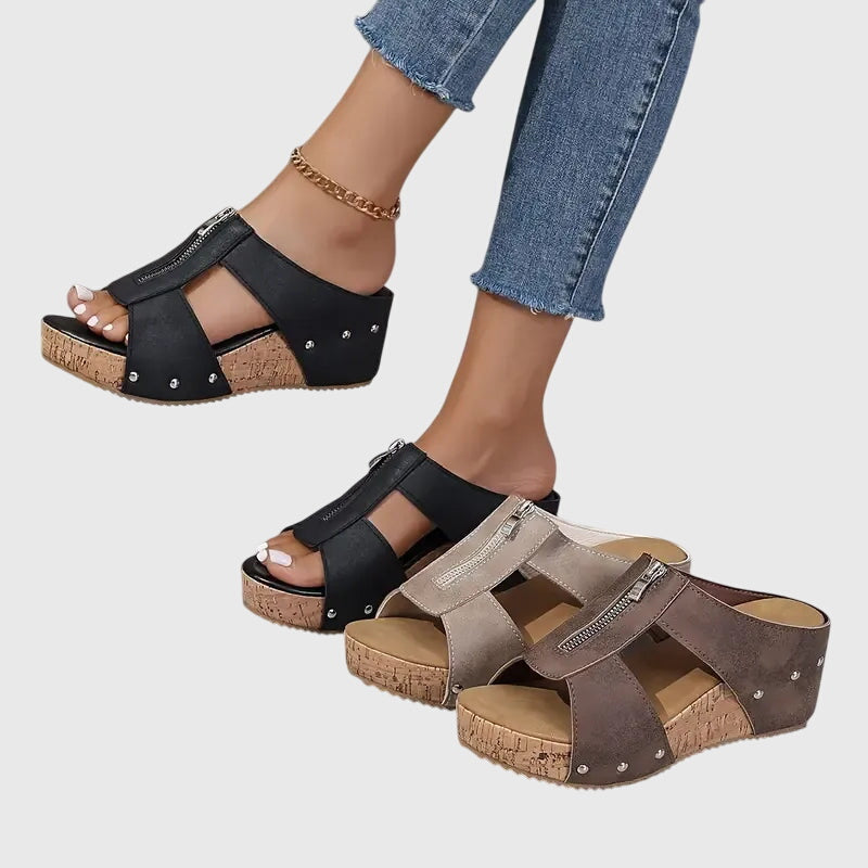Jazlyn - Support Wedge Sandals