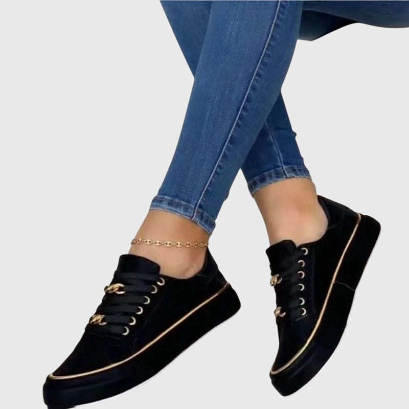 Agathe - Elegant Ergonomic Block Heel Shoes