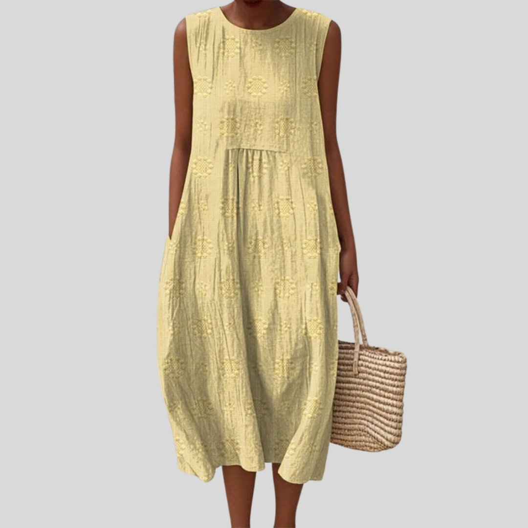 Seraphine flowy and comfortable midi dress