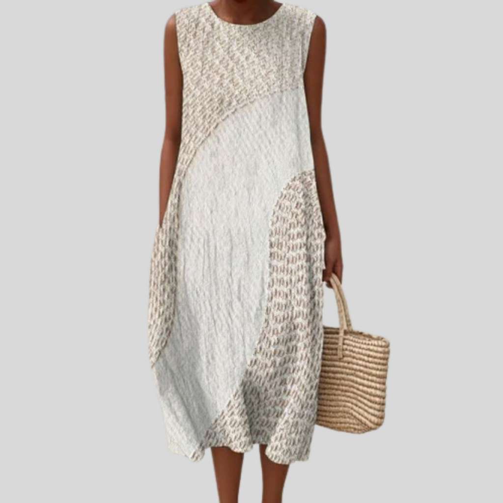 Sidonie flowy and comfortable midi dress