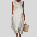 Sidonie flowy and comfortable midi dress