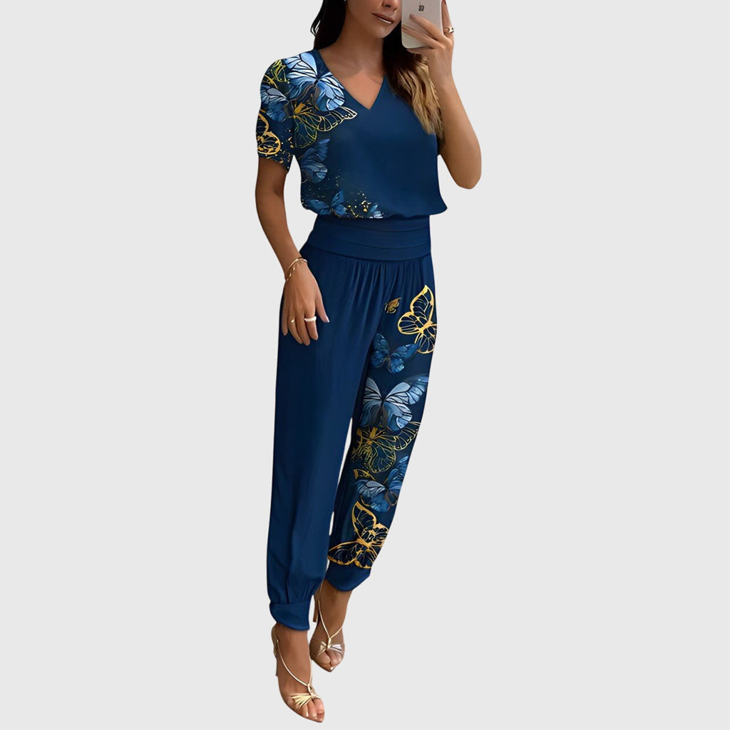 Jennifer - Elegant Blouse & Trouser Set