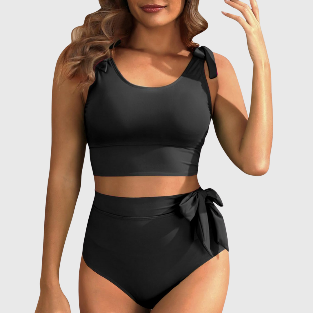 Auriane - Two-Piece High-Waisted Bikini Set