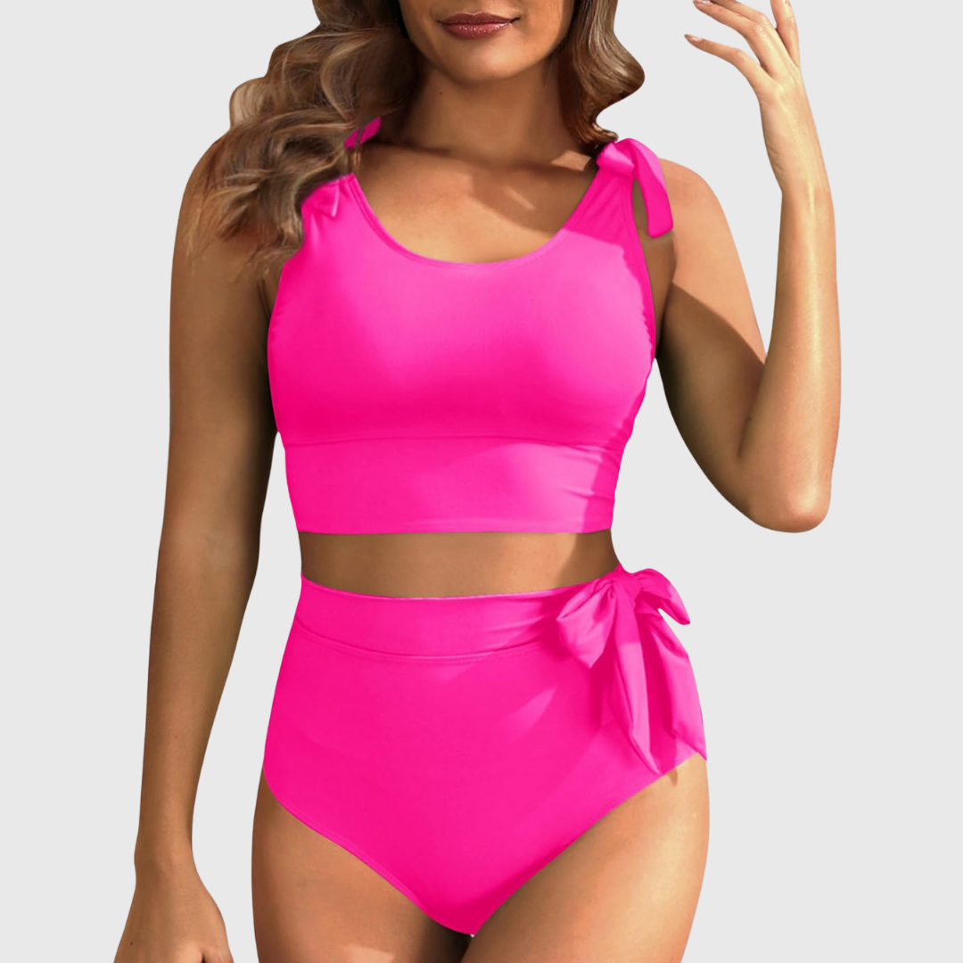 Auriane - Two-Piece High-Waisted Bikini Set