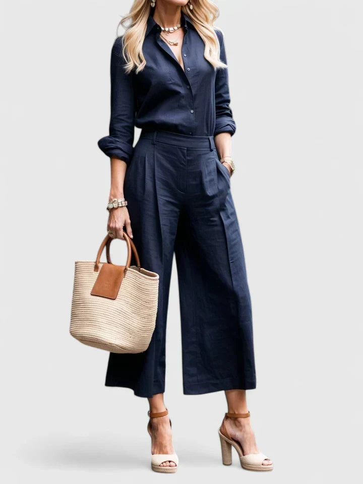 Zaryelle - Comfortable Two-Piece Set