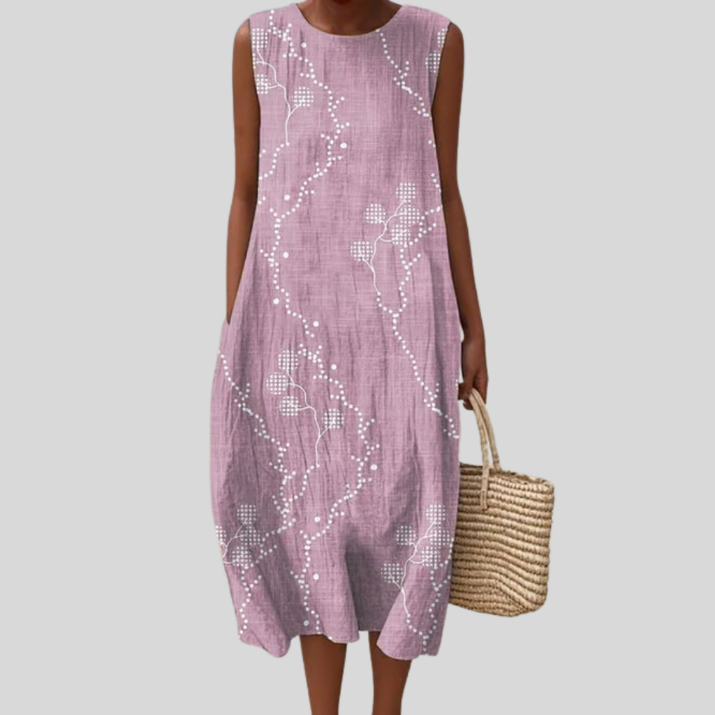Quiterie flowy and comfortable midi dress
