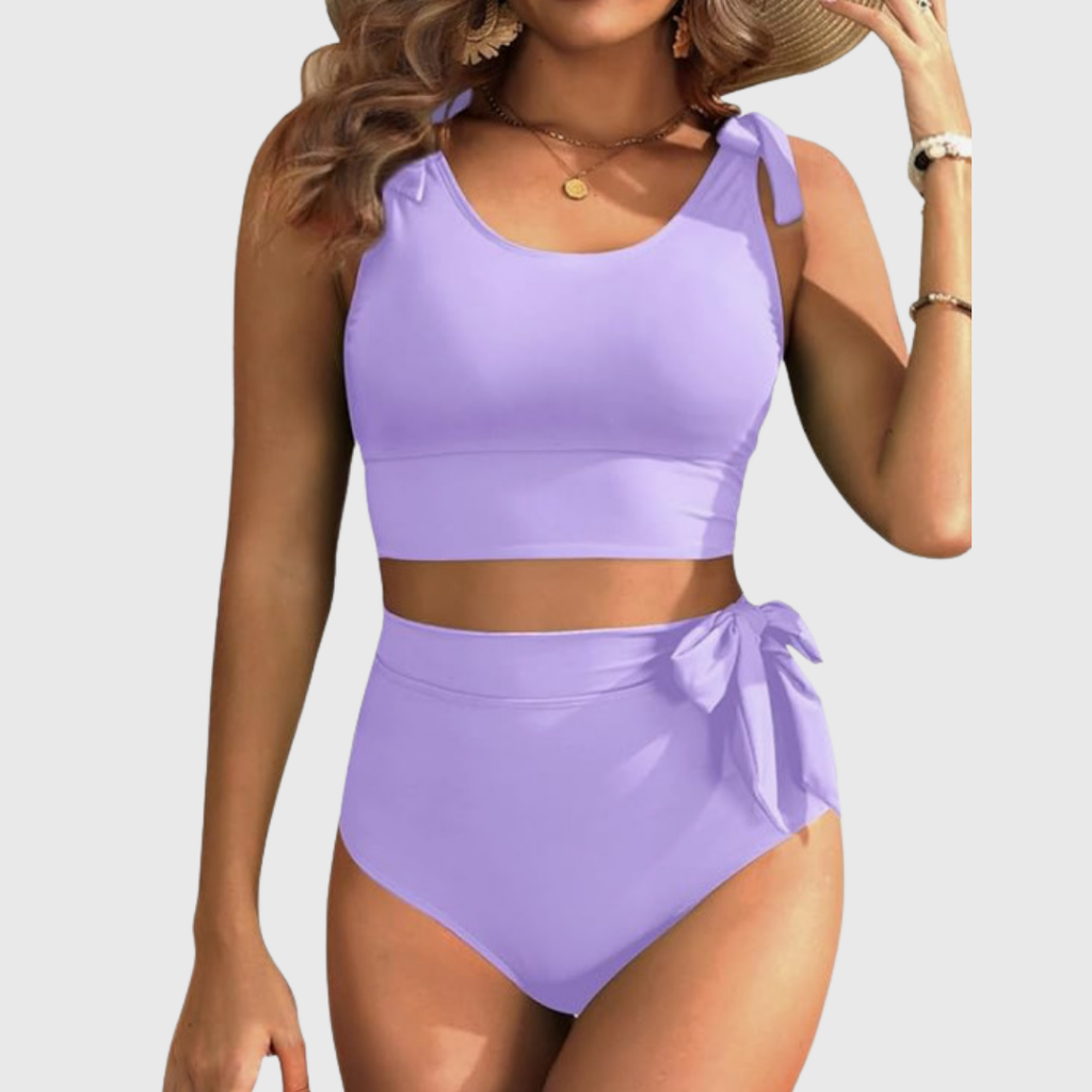 Auriane - Two-Piece High-Waisted Bikini Set