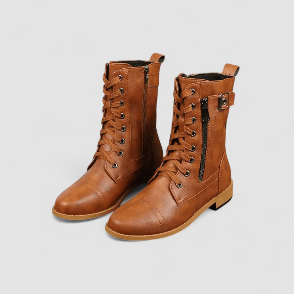 Amandine - Embroidered Western Boots