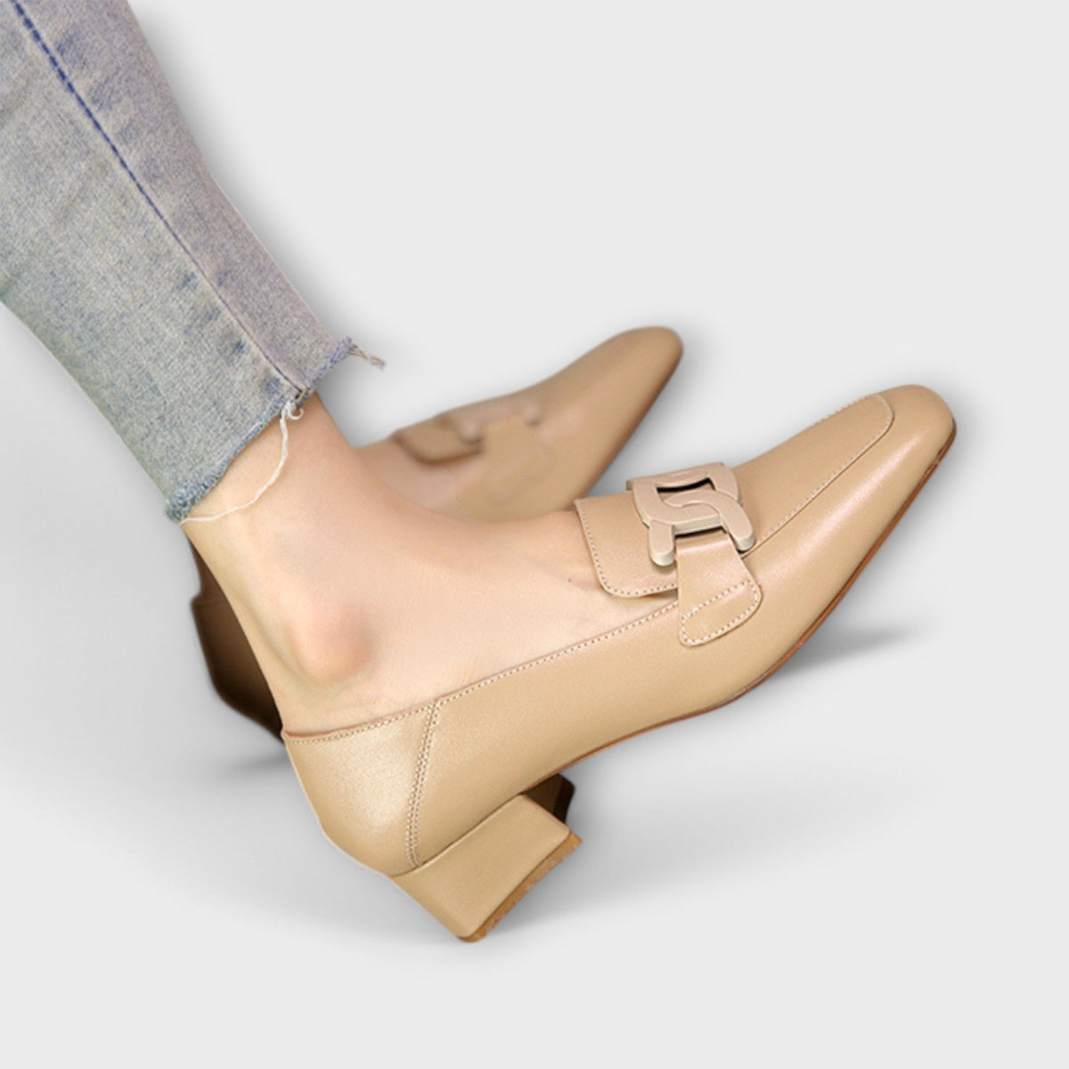 Monika - Premium Leather Slippers