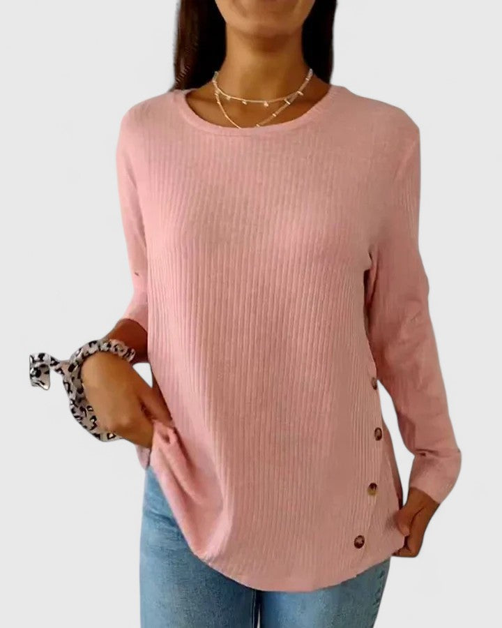 Manon - Elegant Crew Top
