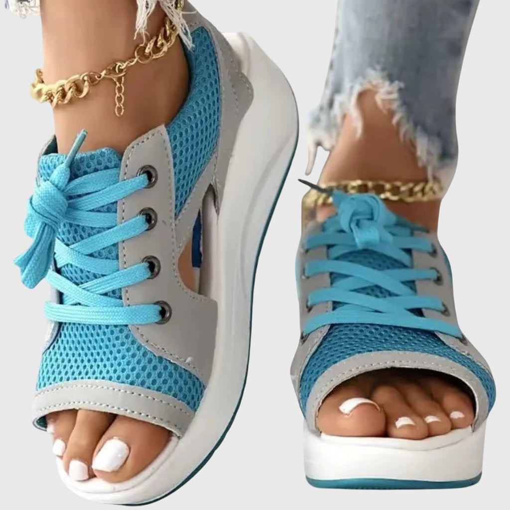 Marlene women lightweight platform summer sandals with soft cushioned sole