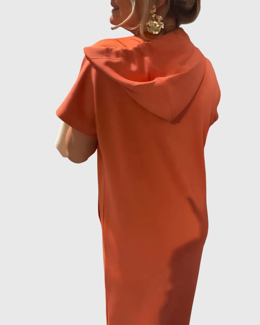 Marlowe - Casual Hooded Sweatshirt Dress