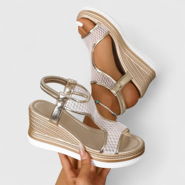 Jessica - Support Wedge Sandals