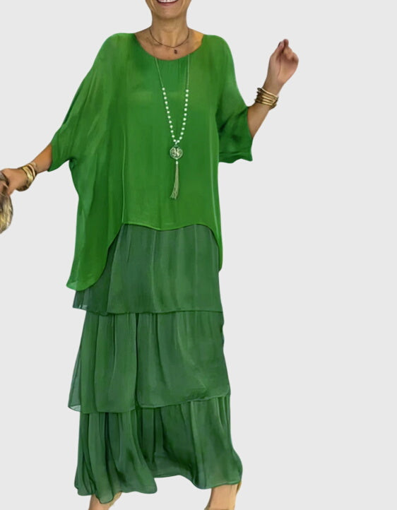 Patricia Long Flowing Elegant Dress