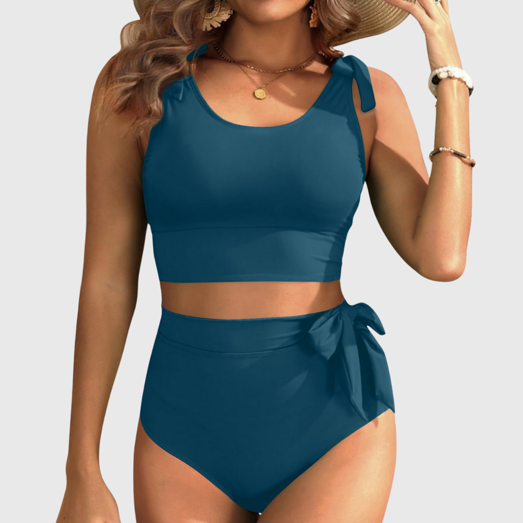 Auriane - Two-Piece High-Waisted Bikini Set
