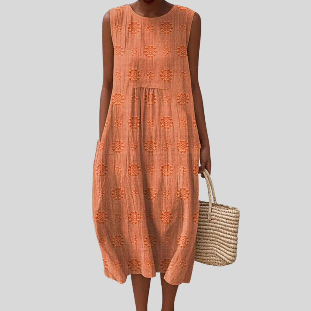 Nora flowy and comfortable midi dress