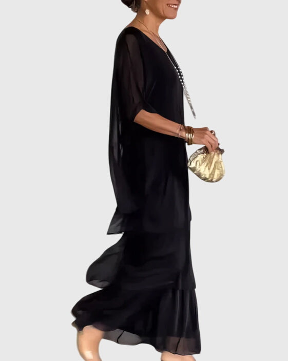 Patricia Long Flowing Elegant Dress